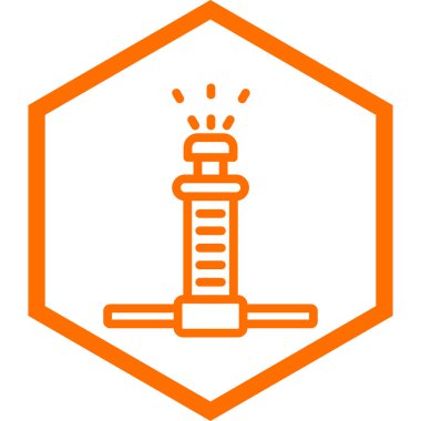 Vektör illüstrasyonu, simge ögesi biçimi