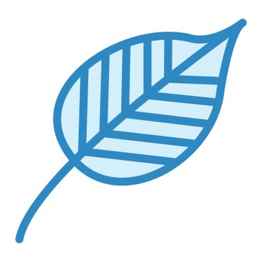 Yaprak. Web simgesi basit tasarım