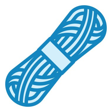 Yün modern ikon vektör illüstrasyonu