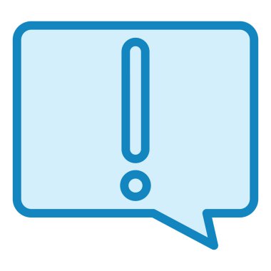 Mesaj var. Web simgesi vektör illüstrasyonu