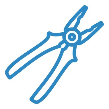 Kerpeten. Web simgesi basit illüstrasyon