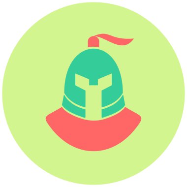 Zırh. Web simgesi basit illüstrasyon