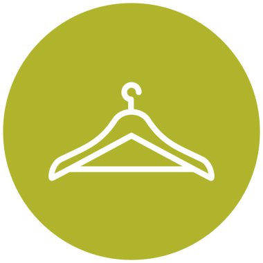 askı simgesi vektör illüstrasyonu