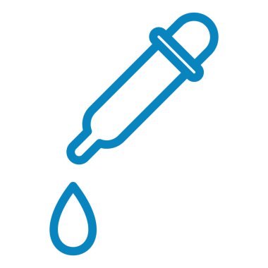 Bırakıcı simgesi vektör illüstrasyonu