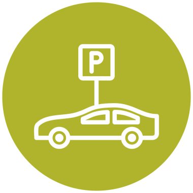 Araba parkı. Basit tasarım