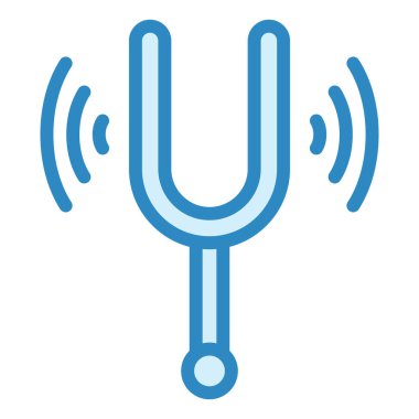 Akort Çatalı. Web simgesi basit illüstrasyon