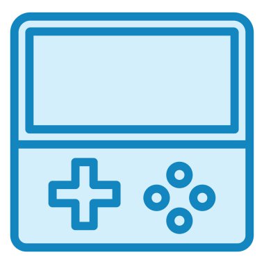 Oyun Konsolu modern ikon vektör çizimi