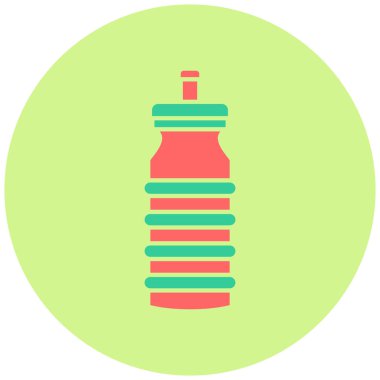 Su şişesi vektör illüstrasyon