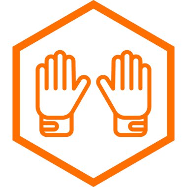 el simgesi vektör illüstrasyonu