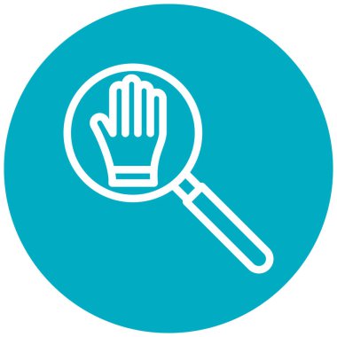 el simgesi vektör illüstrasyonu