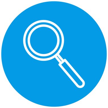 Arama simgesi vektör illüstrasyonu