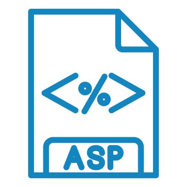 dosya biçimi simgesi, vektör illüstrasyonu