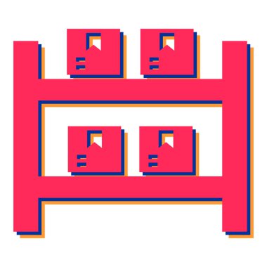 Modern b 'nin vektör illüstrasyonu eksik simgesi