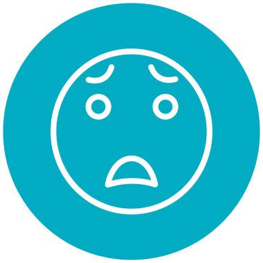 yüz simgesi, vektör illüstrasyonu