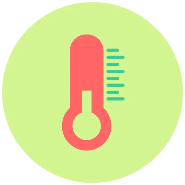 온도계 아이콘 디자인 — 스톡 벡터