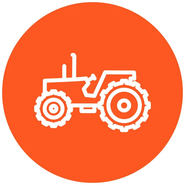Tractor Vector Icono Ilustración Moderna — Vector de stock