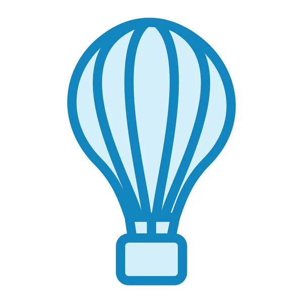 熱気球ベクトルアイコン — ストックベクタ