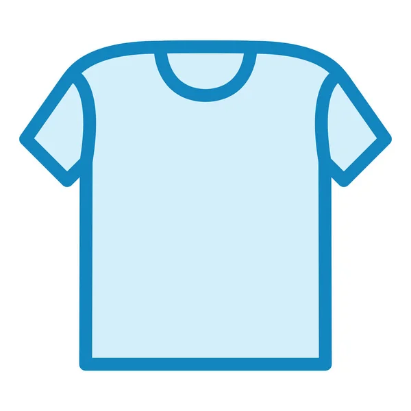 Tshirt Διάνυσμα Εικονίδιο Στερεά Σύμβολο Σχεδιασμού Εικονογράφηση — Διανυσματικό Αρχείο
