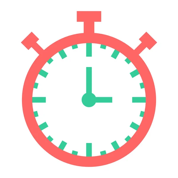 Stopwatch Web Icon Simple Illustration — Vector de stock