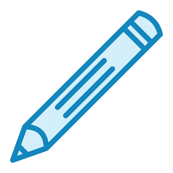 Bleistift Symbol Vektor Illustration — Stockvektor