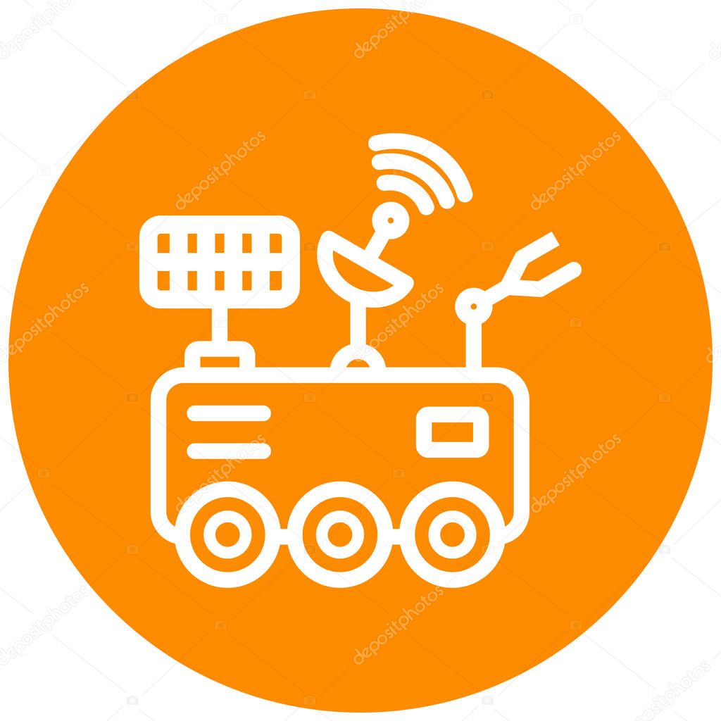 ilustración vectorial de un icono robot 2024