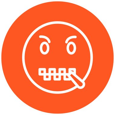 yüz simgesi, vektör illüstrasyonu 