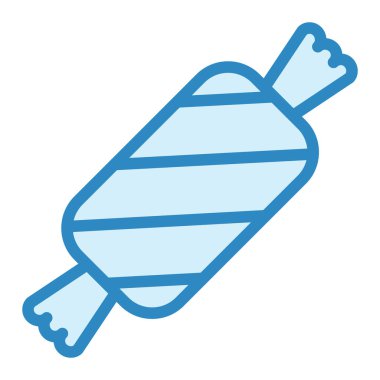 Şekerleme. Web simgesi basit illüstrasyon 