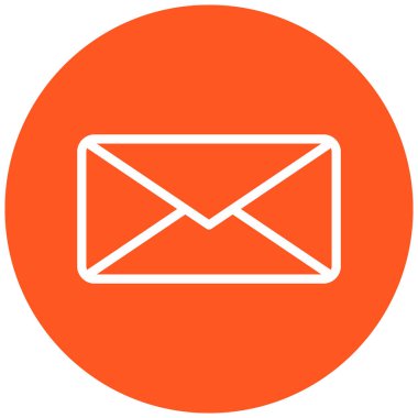 E- posta simgesi vektör illüstrasyonu