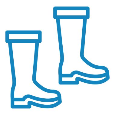 Çizme ikonu vektör illüstrasyonu