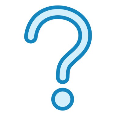 Soru işareti. Web simgesi