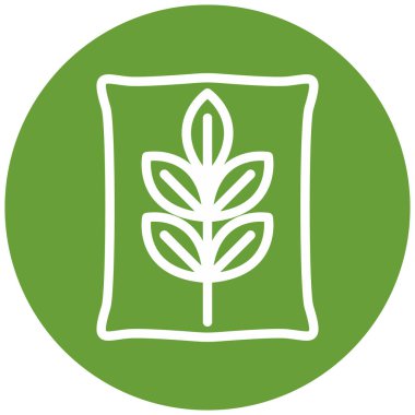 Tohum simgesinin vektör illüstrasyonu