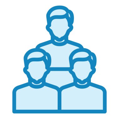 Seyirci: Modern simge vektör illüstrasyonu 