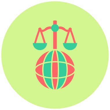 Diplomasi. Web simgesi vektör illüstrasyonu