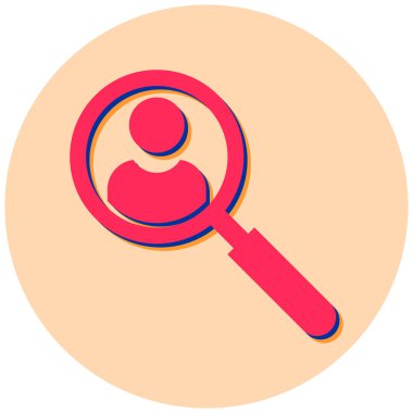 Bul. Web simgesi basit illüstrasyon