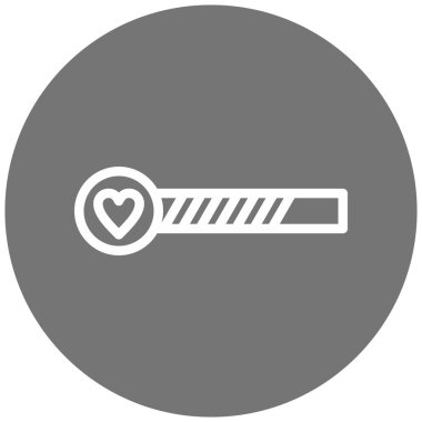 kalp simgesi, vektör illüstrasyonu