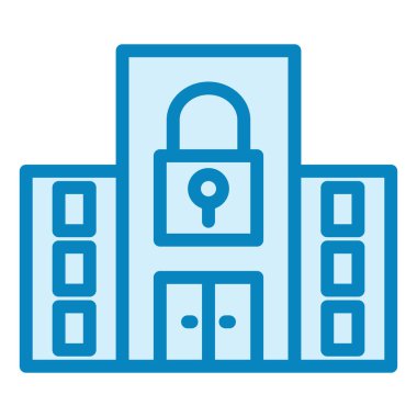 Dolap. Web simgesi basit illüstrasyon