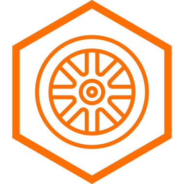 Dişli çark simge vektör çizim