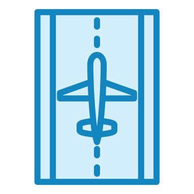 Evden kaçmış. Web simgesi basit illüstrasyon 