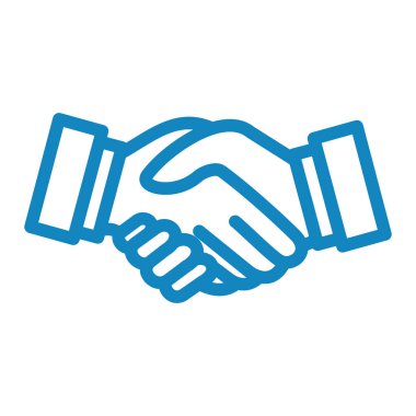 El sıkışma simgesi vektör illüstrasyonu