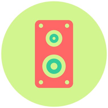 hoparlör vektör simgesi modern basit tasarım 