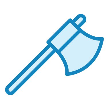 Axe modern simge vektör illüstrasyonu  