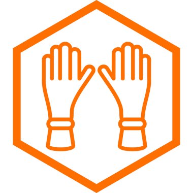 El simgesinin vektör illüstrasyonu