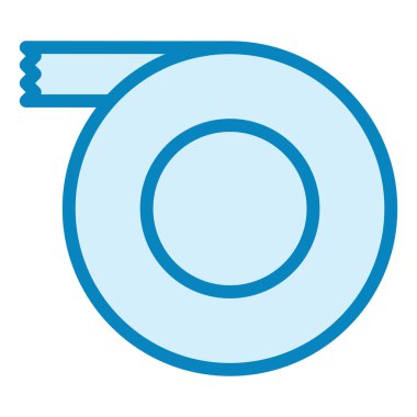 Teyp simgesinin vektör illüstrasyonu