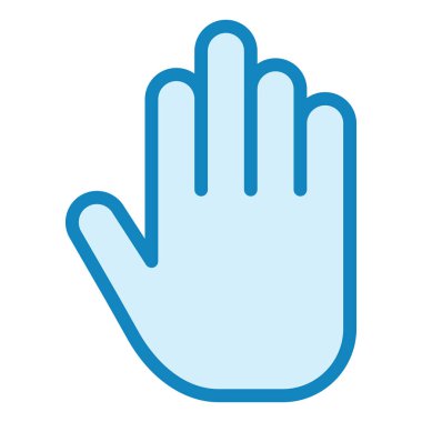 El Aracı modern ikon vektör illüstrasyonu  