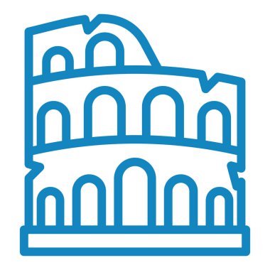 Bina. Web simgesi basit tasarım