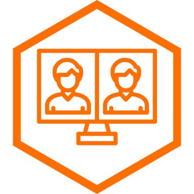 seo modern simgesinin vektör illüstrasyonu