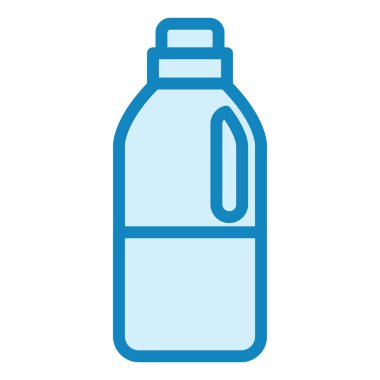 Süt modern simge vektör illüstrasyonu