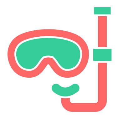 Tüplü dalış. Web simgesi