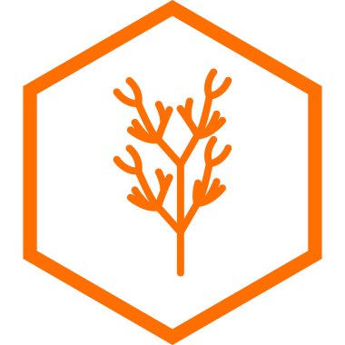 ağaç simgesi vektör illüstrasyonu