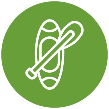 Kano. Web simgesi basit illüstrasyon